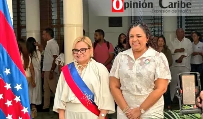 Posesión de la Gobernadora del Magdalena