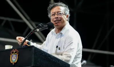 Gustavo Petro, Presidente de Colombia. 