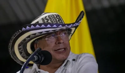 El Presidente Gustavo Petro.