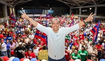 Rafael Noya, candidato a la Gobernación del Magdalena. 