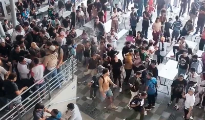 Asamblea en Uniatlántico terminó en riña: denuncian ingreso de encapuchados 