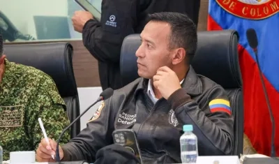 El Ministro de Defensa, Pedro Sánchez.