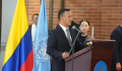 El Ministro de Defensa, Pedro Sánchez.