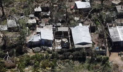 Imagen de los daños en Santiago de Cuba.
