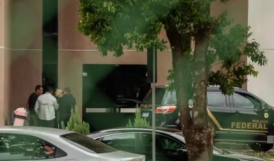 Sede de Policía Federal de Brasil, donde esta detenido el expresidente brasileño Jair Bolsonaro