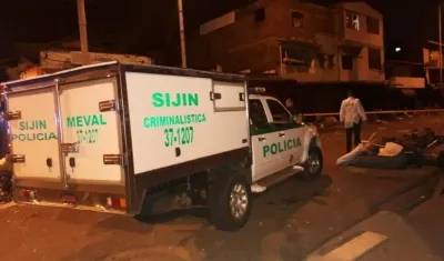 Unidad de Criminalística de la Sijin. 