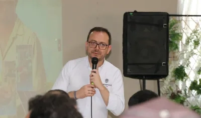 El superintendente de Servicios Públicos, Felipe Durán Carrón.