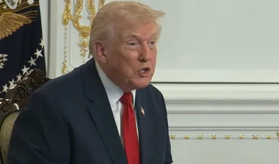 El presidente de Estados Unidos, Donald Trump.