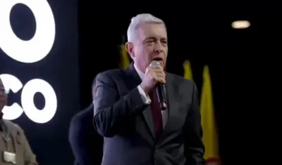 Álvaro Uribe Vélez, expresidente de Colombia.