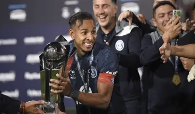 El delantero colombiano Sebastián Villa.