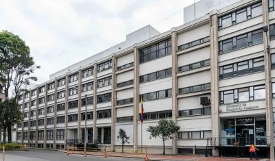 Fachada del Ministerio de Educación Nacional en Bogotá. 