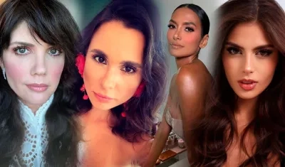Andrea Nocetti, Catherine Daza, Melissa Varón y Sofía Osío Luna.