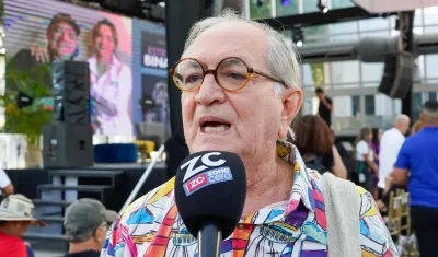 Édgar Rey Sinning en la Filbac.