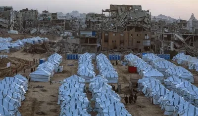 Bombardeos en Gaza