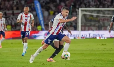Guillermo Celis, uno de los jugadores de mayor rendimiento en Junior.