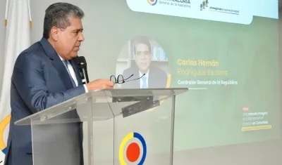 Carlos Hernán Rodríguez, contralor General de la República. 