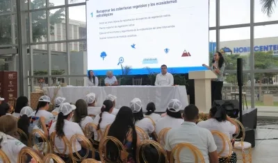 Presentación del proyecto de recuperación de la Ciénaga de Luruaco.