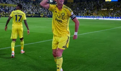 Cristiano Ronaldo, delantero portugués del Al Nassr.