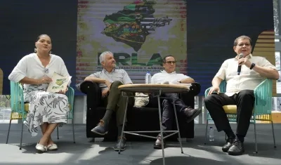 Vanesa Navarro, Blas Zubiría Mutis, Asleth Ortega Mora y Milton Mejía.