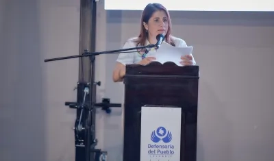 Iris Marín Ortiz, defensora del Pueblo.