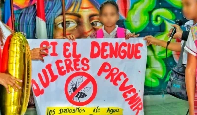 Campañas de prevención contra el dengue en el Atlántico. 