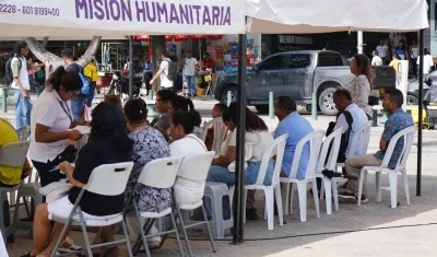 Atención de la UBPD en el Atlántico. 