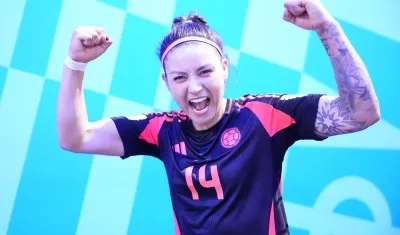 Diana Celis, jugadora de la Selección Colombia de futsal. 