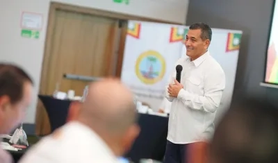 Dumek Turbay, alcalde de Cartagena. 