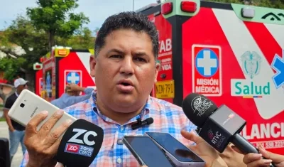 Edinson Palma, alcalde de Baranoa. 