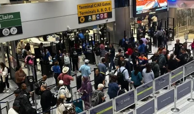 Aeropuerto internacional George Bush en Houston.