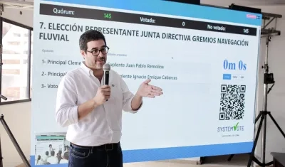 Clemente Fajardo, nuevo representante de los gremios en la junta directiva de Cormagdalena. 