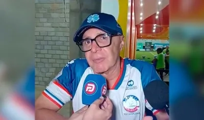 Carlos Orlando Ferreira, presidente de Alianza Valledupar. 