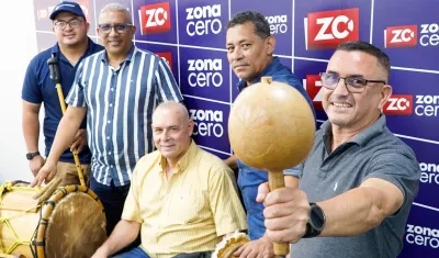 Miembros del comité organizador del Festival Expo Gaitas Quilla 2025. 