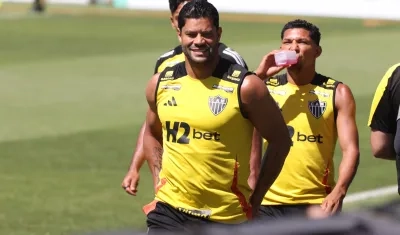Hulk, delantero estrella del Atlético Mineiro.
