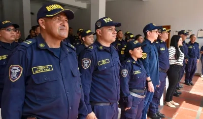 Conmemoración del Día Nacional del Bombero