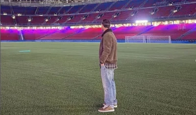Lionel Messi sorprendió esta semana al visitar el Spotify Camp Nou.