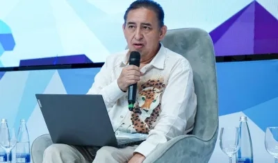 José Miller Hormiga, vicepresidente de la JEP.