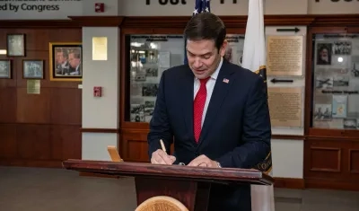 Marco Rubio, secretario de Estado de Estados Unidos.