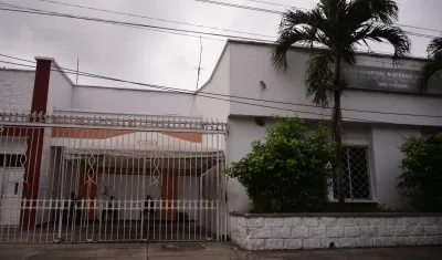 Fachada del Hospital Materno Infantil de Soledad. 