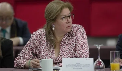 Alejandra Barrios Cabrera, directora de la MOE. 