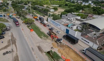 Panorámica de la Circunvalar en Soledad. 