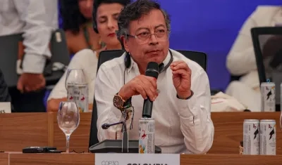 El Presidente Gustavo Petro.