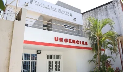 Paso del barrio Las Flores.