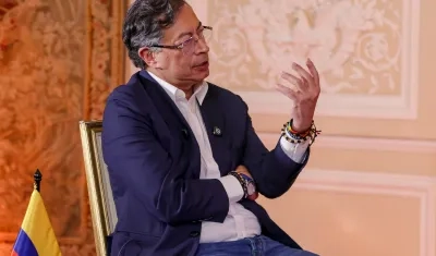 El Presidente Gustavo Petro.