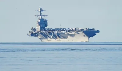 USS Gerald R. Ford. 