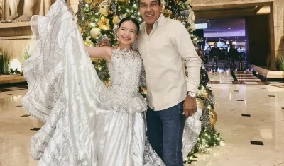 Sharon Acosta y Checo Acosta.