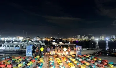 Incautación de 2.6 toneladas de clorhidrato cocaína.