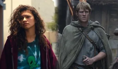 Zendaya, protagonista de 'Euphoria'  y Peter Claffey, protagonista de 'A knight of the seven kingdoms'.