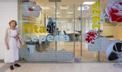 Teresa Manotas de Cepeda.