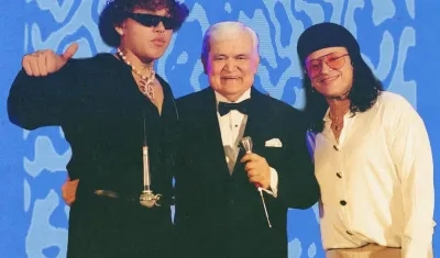 Beéle, Jorge Barón y Elvis Crespo. 